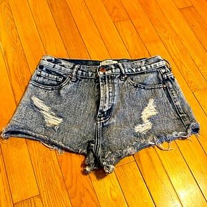 Forever 21 high waisted shorts